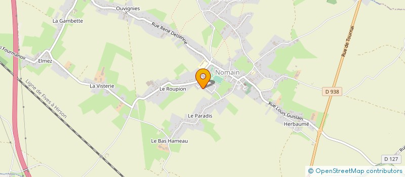 localisation de l'entreprise MADAME NATHALIE NIFFE  NOMAIN