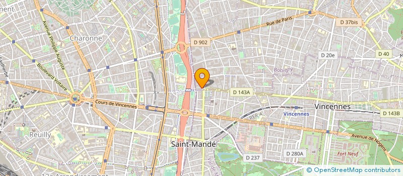 localisation de l'entreprise MADAME NATHALIE NIVELON à MONTREUIL