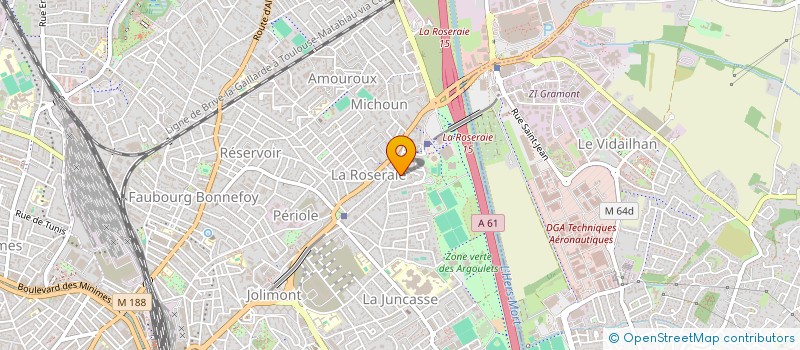 localisation de l'entreprise MADAME NATHALIE NOACK à TOULOUSE
