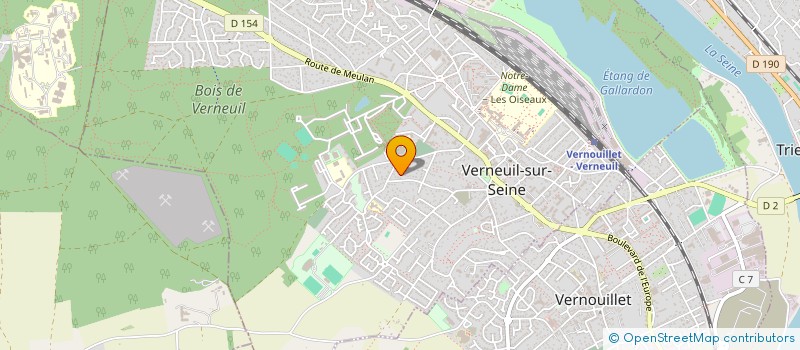 localisation de l'entreprise MADAME NATHALIE NOEL  VERNEUIL SUR SEINE