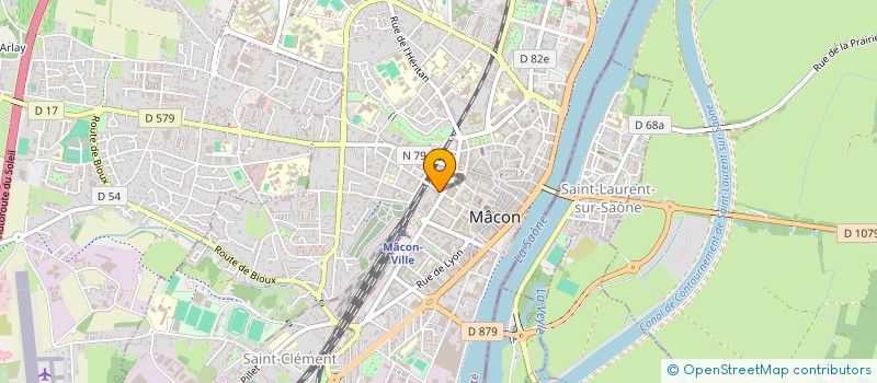 localisation de l'entreprise MADAME NATHALIE NOHARET à MACON
