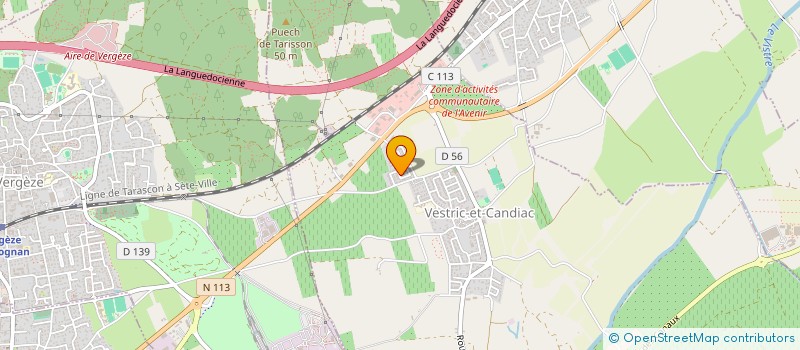 localisation de l'entreprise MADAME NATHALIE NOWACKI  VESTRIC-ET-CANDIAC