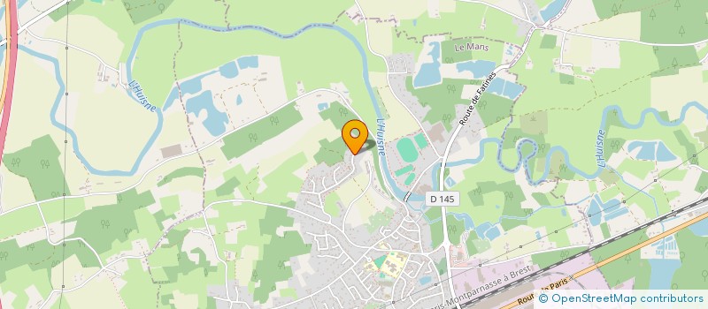 localisation de l'entreprise MADAME NATHALIE NYANDWE  LE MANS