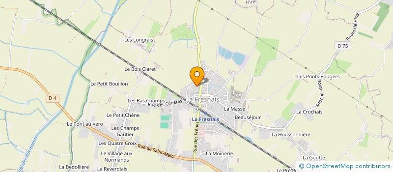 localisation de l'entreprise MADAME NATHALIE NYUIADZI  LA FRESNAIS