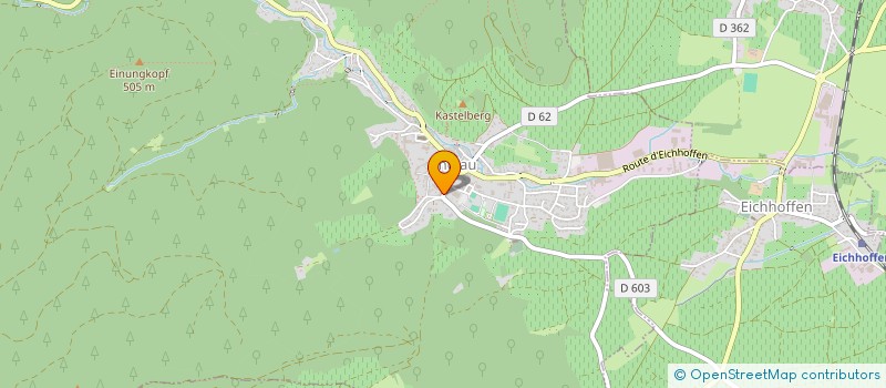 localisation de l'entreprise MADAME NATHALIE OBERTREIS  ROSHEIM