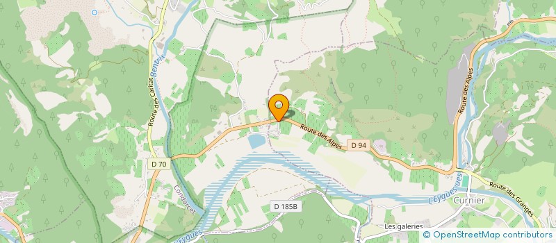 localisation de l'entreprise MADAME NATHALIE ODE  CURNIER