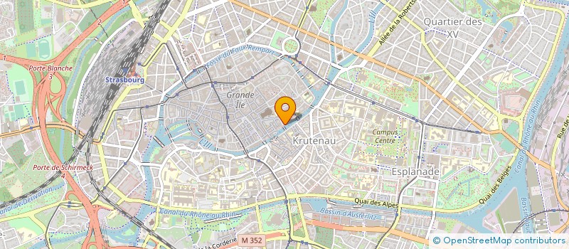 localisation de l'entreprise MADAME NATHALIE OERTEL à STRASBOURG