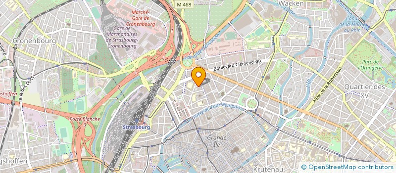 localisation de l'entreprise MADAME NATHALIE OHRESSER à STRASBOURG