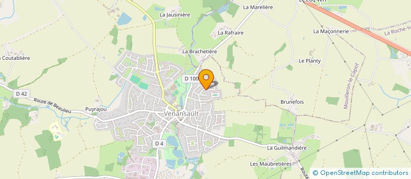 localisation de l'entreprise MADAME NATHALIE OLIVE  VENANSAULT