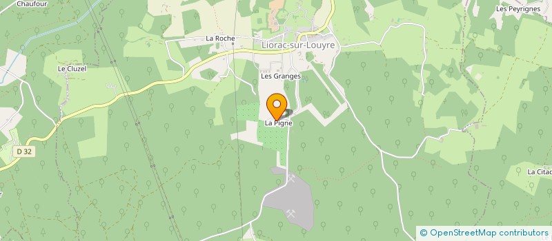 localisation de l'entreprise MADAME NATHALIE OLLIVIER à LIORAC-SUR-LOUYRE