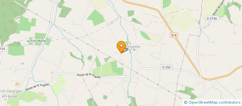 localisation de l'entreprise MADAME NATHALIE OMOND  SAINT-PIERRE-EN-AUGE