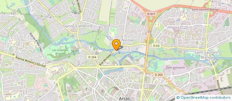 localisation de l'entreprise MADAME NATHALIE ORANGE  SAINT-NICOLAS