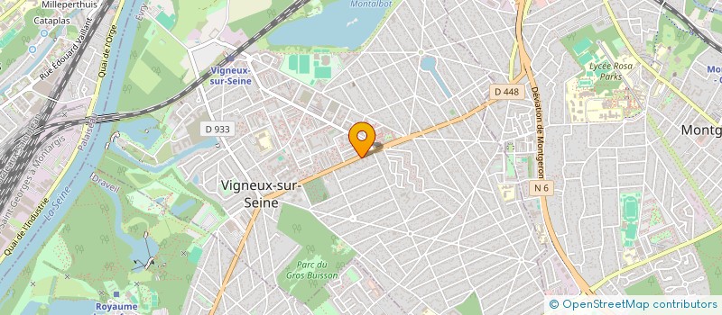 localisation de l'entreprise MADAME NATHALIE ORIO  VIGNEUX-SUR-SEINE