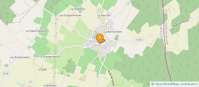 localisation de l'entreprise MADAME NATHALIE OSSANT  NOYANT-VILLAGES