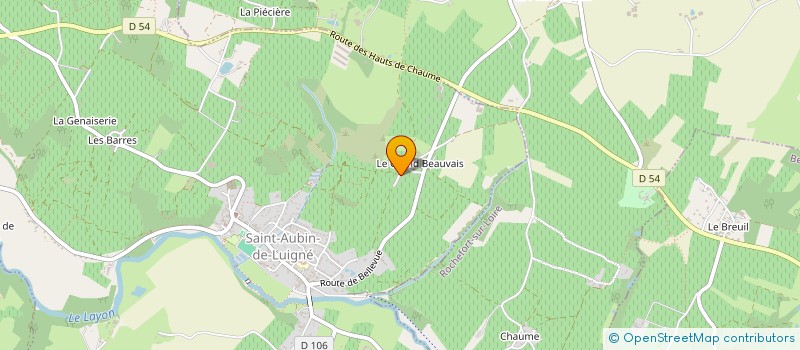 localisation de l'entreprise MADAME NATHALIE OUANNOUN  VAL-DU-LAYON