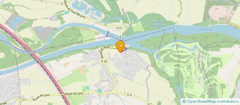 localisation de l'entreprise MADAME NATHALIE PACARD  JONS