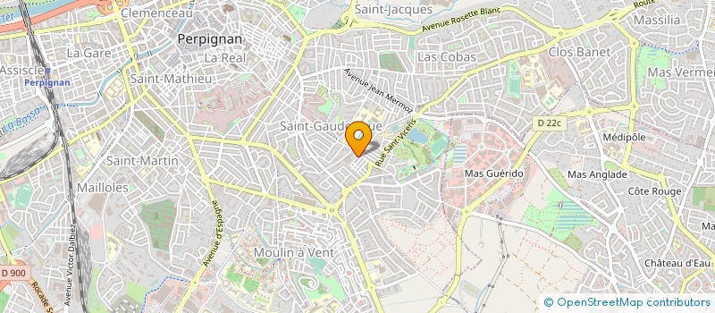 localisation de l'entreprise MADAME NATHALIE PADILLA à PERPIGNAN