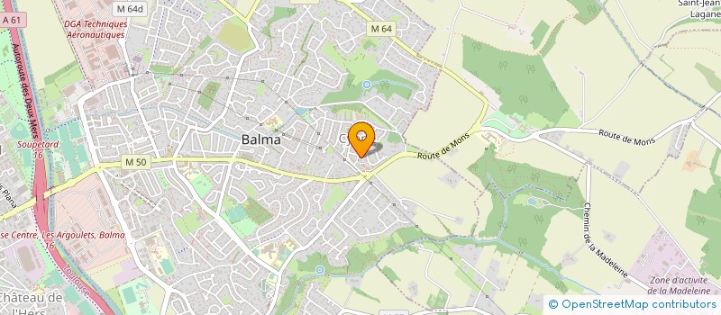 localisation de l'entreprise MADAME NATHALIE PADULA à BALMA