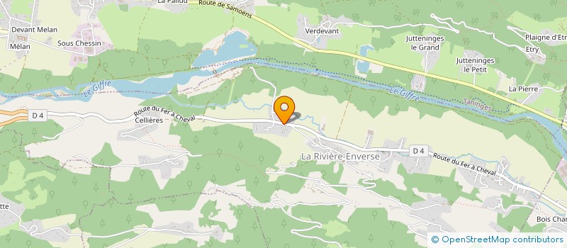 localisation de l'entreprise MADAME NATHALIE PAGAND  LA RIVIERE-ENVERSE