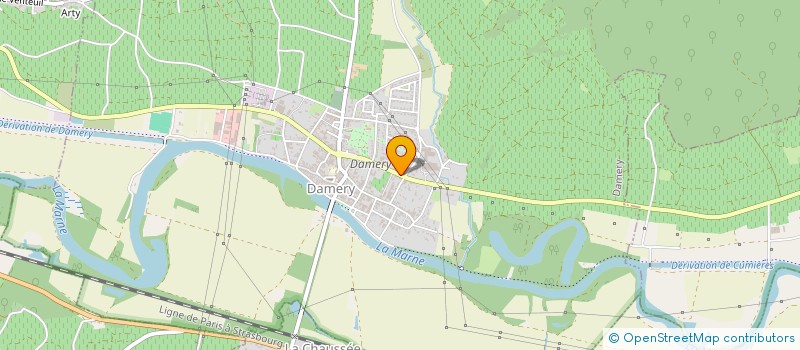 localisation de l'entreprise MADAME NATHALIE PAIN  DAMERY