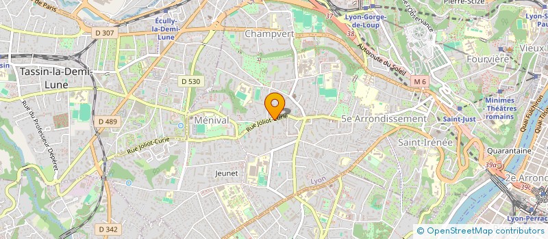 localisation de l'entreprise MADAME NATHALIE PALA à LYON
