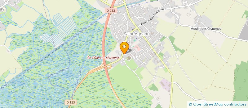 localisation de l'entreprise MADAME NATHALIE PALEM  SAINT-AGNANT