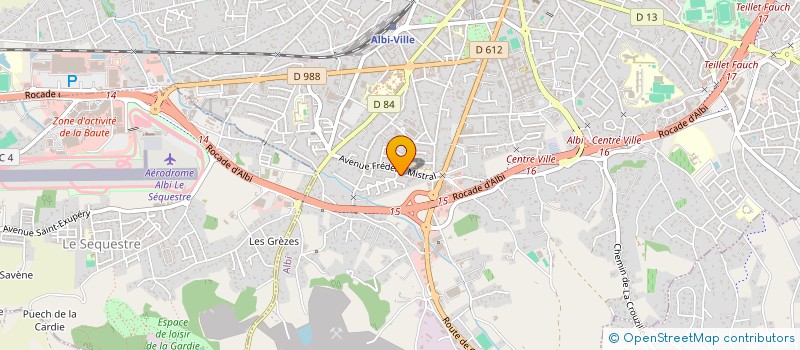 localisation de l'entreprise MADAME NATHALIE PANIS à ALBI