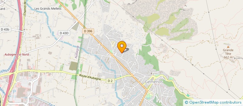 localisation de l'entreprise MADAME NATHALIE PARENT  GEMENOS