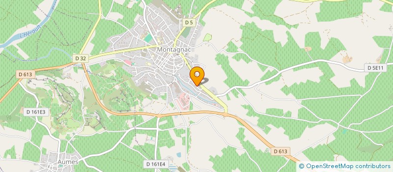 localisation de l'entreprise MADAME NATHALIE PARGOIRE  PEZENAS