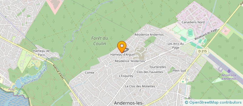 localisation de l'entreprise MADAME NATHALIE PARIS  ANDERNOS-LES-BAINS