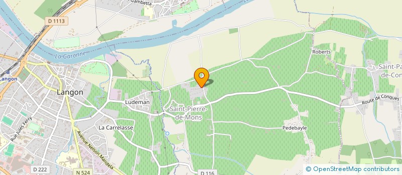 localisation de l'entreprise MADAME NATHALIE PARISOT  SAINT-PIERRE-DE-MONS