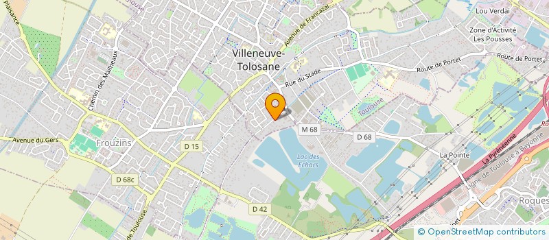 localisation de l'entreprise MADAME NATHALIE PARLANGEAU à VILLENEUVE-TOLOSANE