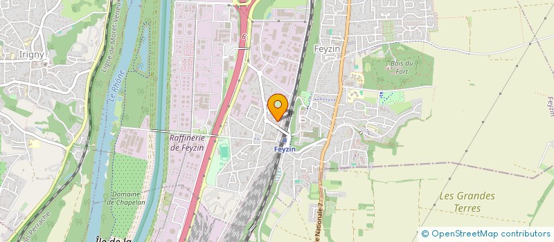 localisation de l'entreprise MADAME NATHALIE PARTOUCHE  FEYZIN