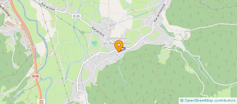 localisation de l'entreprise MADAME NATHALIE PARUTTO à DOMMARTIN-LES-REMIREMONT