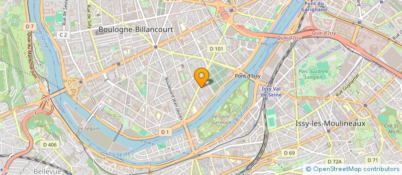 localisation de l'entreprise MADAME NATHALIE PASQUIER à BOULOGNE-BILLANCOURT