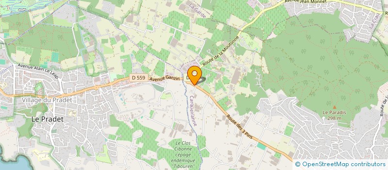 localisation de l'entreprise MADAME NATHALIE PASTOR  CARQUEIRANNE