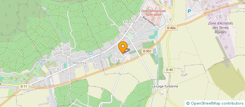 localisation de l'entreprise MADAME NATHALIE PATAT  CHOUILLY