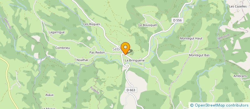 localisation de l'entreprise MADAME NATHALIE PATTE  LE NAYRAC