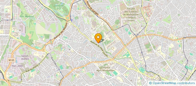 localisation de l'entreprise MADAME NATHALIE PAULET à MONTPELLIER