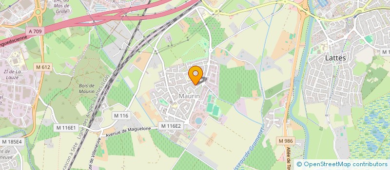 localisation de l'entreprise MADAME NATHALIE PAULHIAC à LATTES