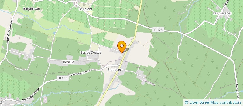 localisation de l'entreprise MADAME NATHALIE PAUMARD  SAUTERNES