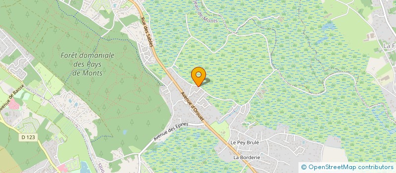 localisation de l'entreprise MADAME NATHALIE PAVAGEAU  SAINT-JEAN-DE-MONTS