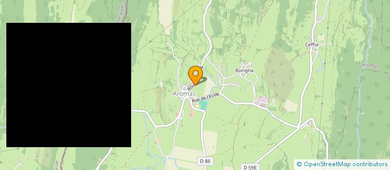 localisation de l'entreprise MADAME NATHALIE PECHENOT  AROMAS