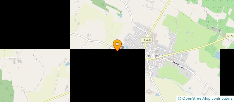 localisation de l'entreprise MADAME NATHALIE PELERBE  LES HAUTS-D'ANJOU