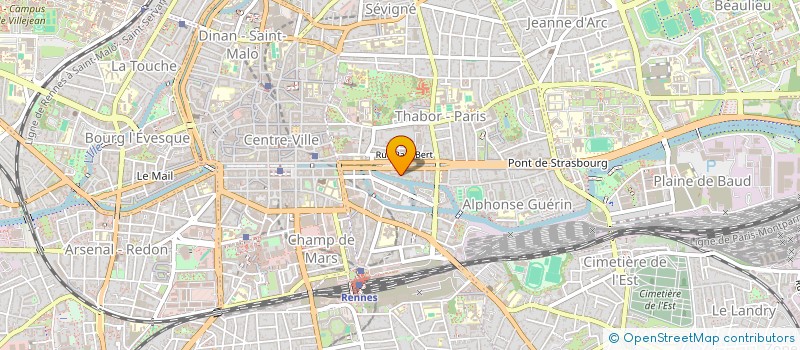 localisation de l'entreprise MADAME NATHALIE PELLERIN  RENNES