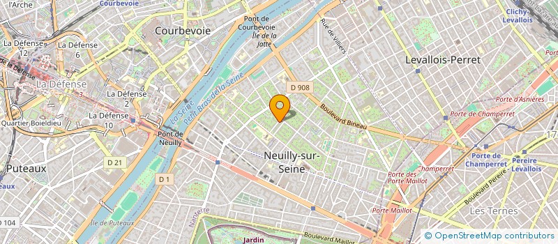 localisation de l'entreprise MADAME NATHALIE PELLETIER à NEUILLY-SUR-SEINE