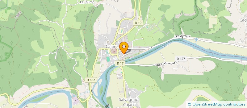 localisation de l'entreprise MADAME NATHALIE PENEAUD  SAINT-PIERRE-TOIRAC