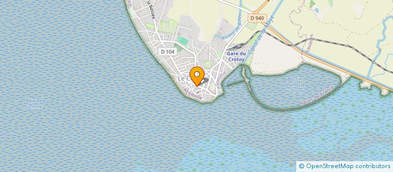 localisation de l'entreprise MADAME NATHALIE PEPIN à LE CROTOY