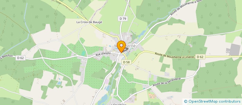localisation de l'entreprise MADAME NATHALIE PERCEVAULT à MOULIHERNE