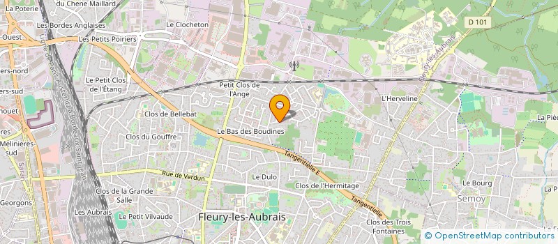 localisation de l'entreprise MADAME NATHALIE PERCEVEAU à FLEURY-LES-AUBRAIS